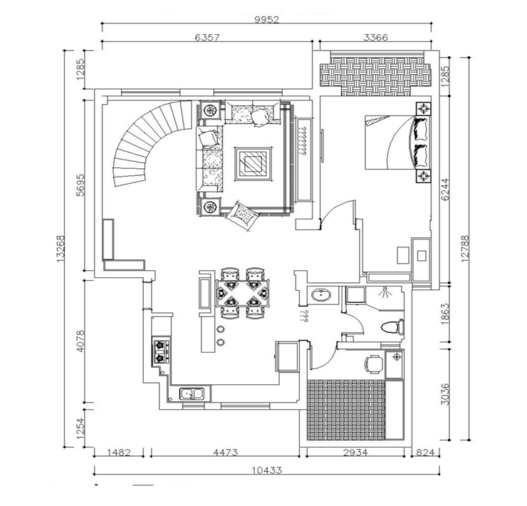 唐軒公館-200平-簡歐風(fēng)格-戶型圖一樓.jpg